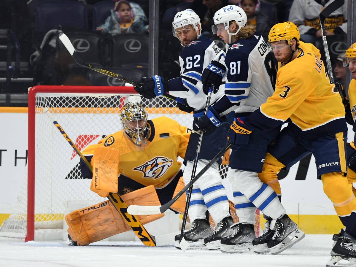 Pionk's OT goal leads Jets over Predators 3-2