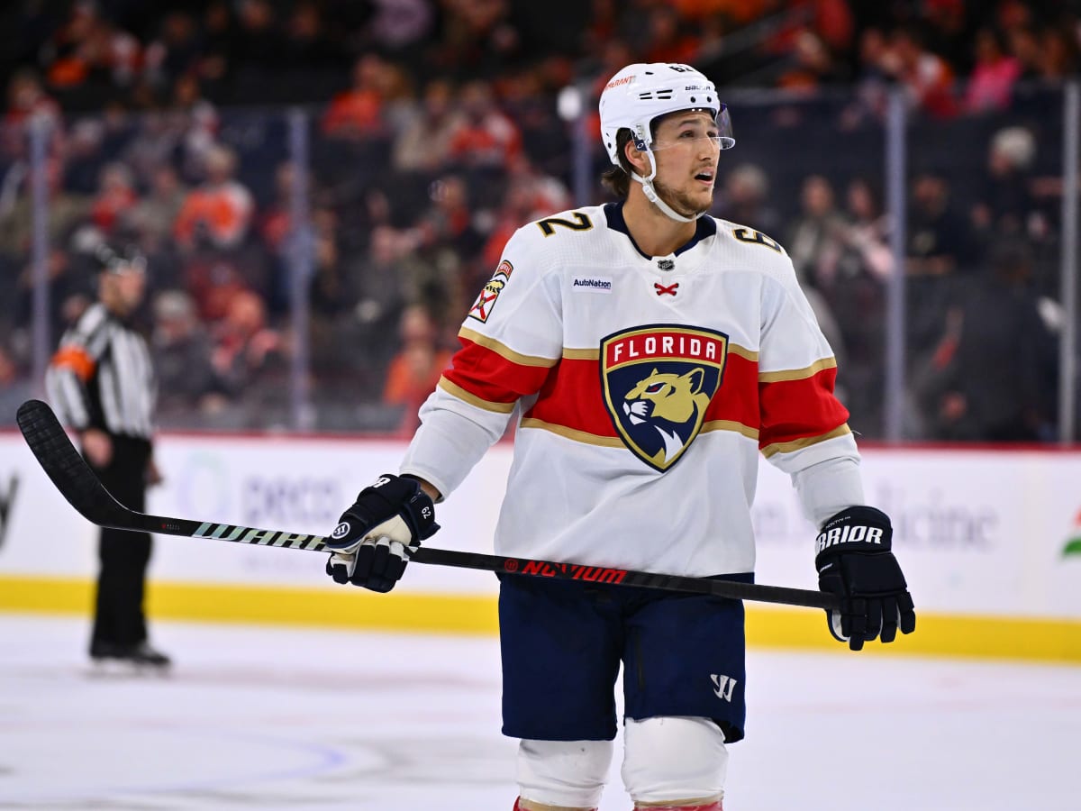 Gus Forsling has trust of Panthers coaches, ready for bigger role amid  defensive injuries - The Hockey News Florida Panthers News, Analysis and  More