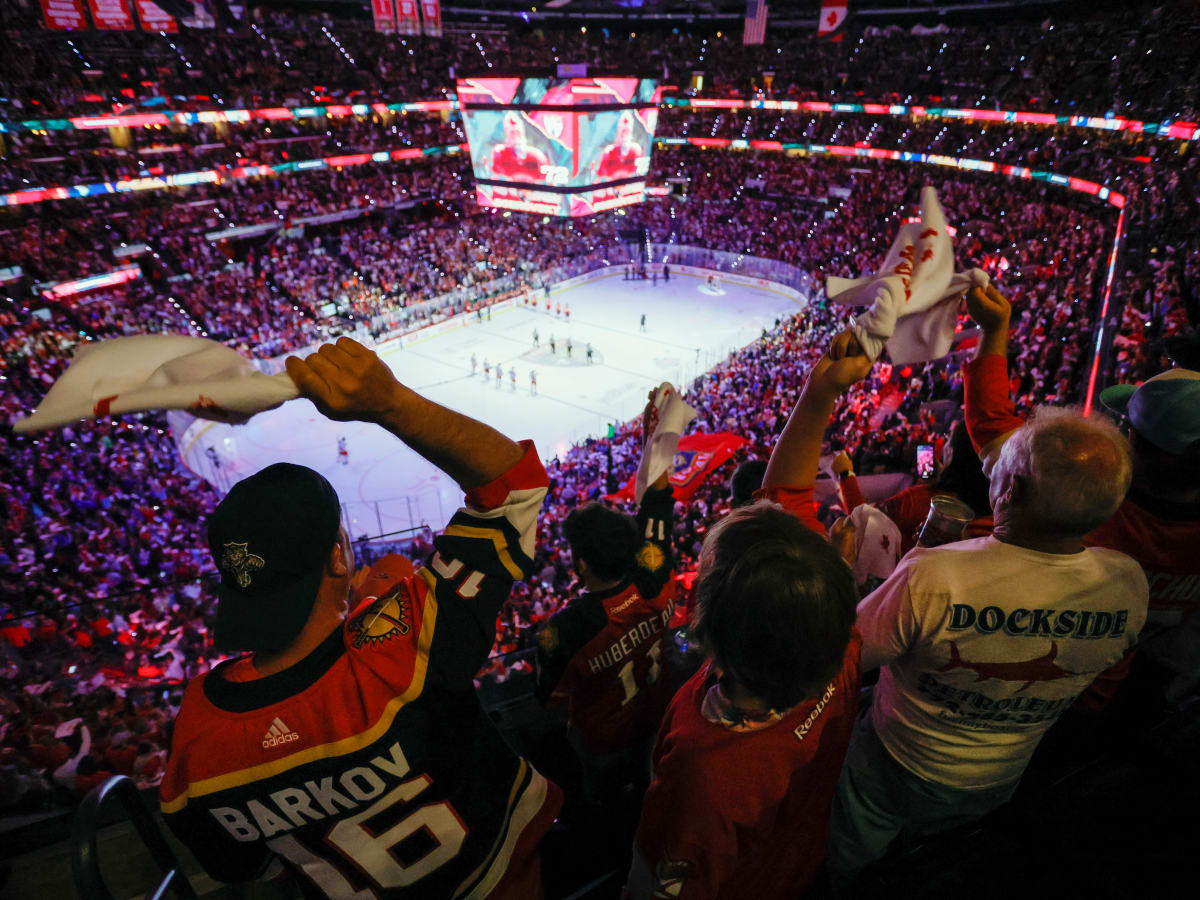 It's not over 'til it's over': Panthers fans riled up for Game 3 at FLA Live  Arena watch party - WSVN 7News, Miami News, Weather, Sports