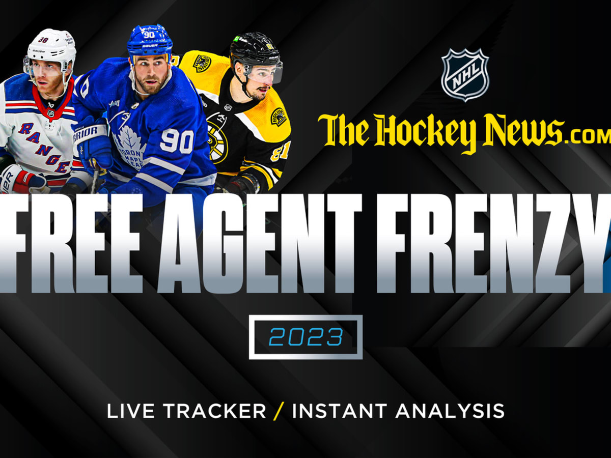 NHL Free Agent Frenzy 2023 Day 1 Signing Tracker with Analysis