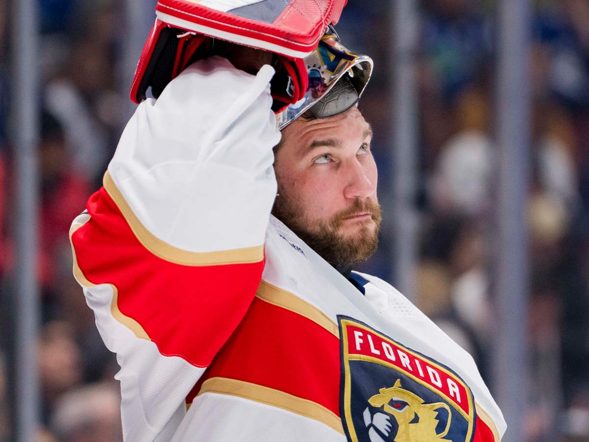 Anthony Stolarz discusses life as backup goalie during Stanley Cup Final  run - The Hockey News Florida Panthers News, Analysis and More