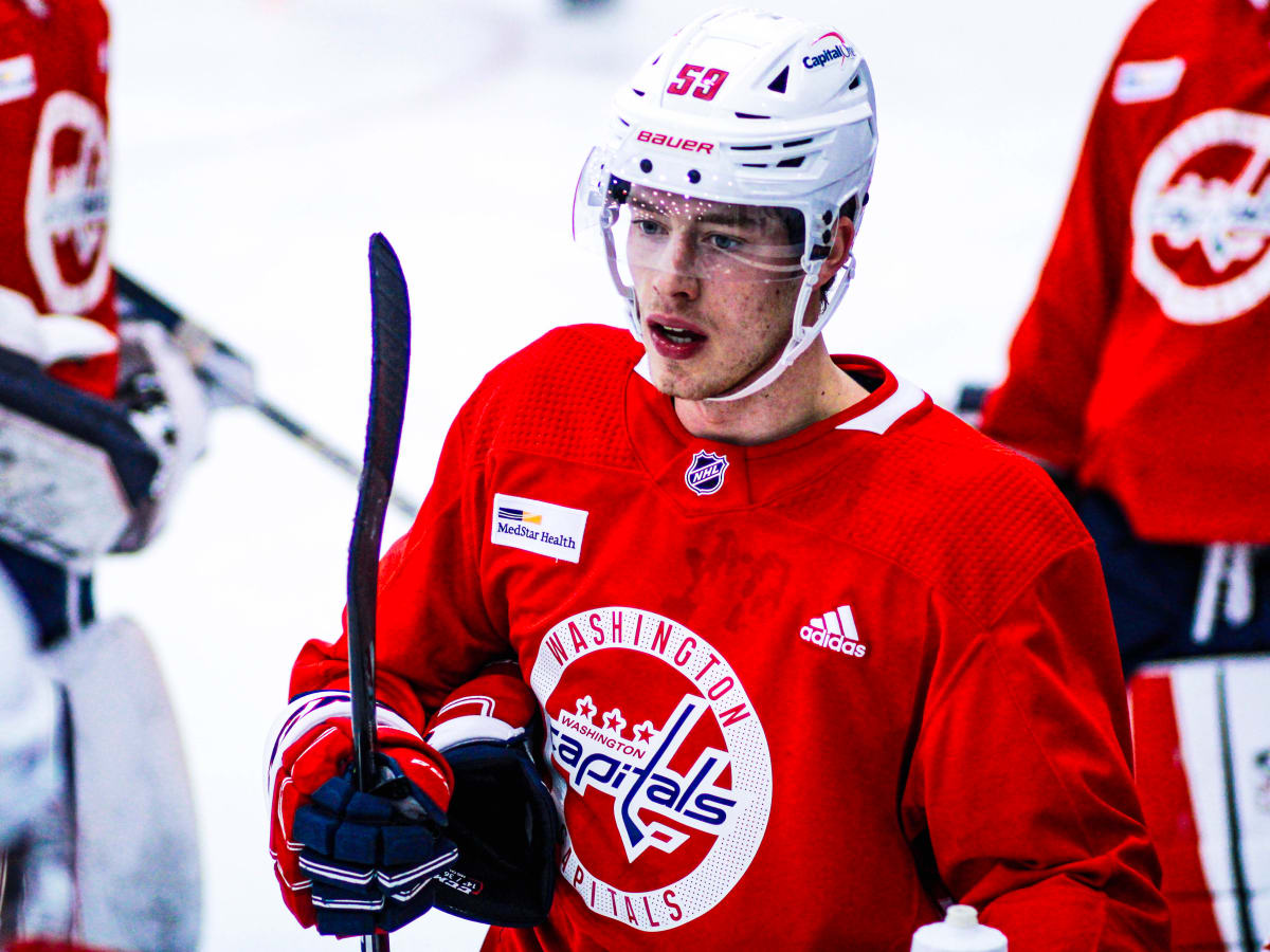 Ethen Frank hopes to build on rookie season, learn from Alex Ovechkin