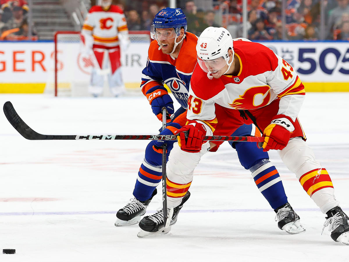 Calgary Flames forward Adam Klapka all set to inject his size and energy  into the lineup in his NHL debut - The Hockey News Calgary Flames News,  Analysis and More