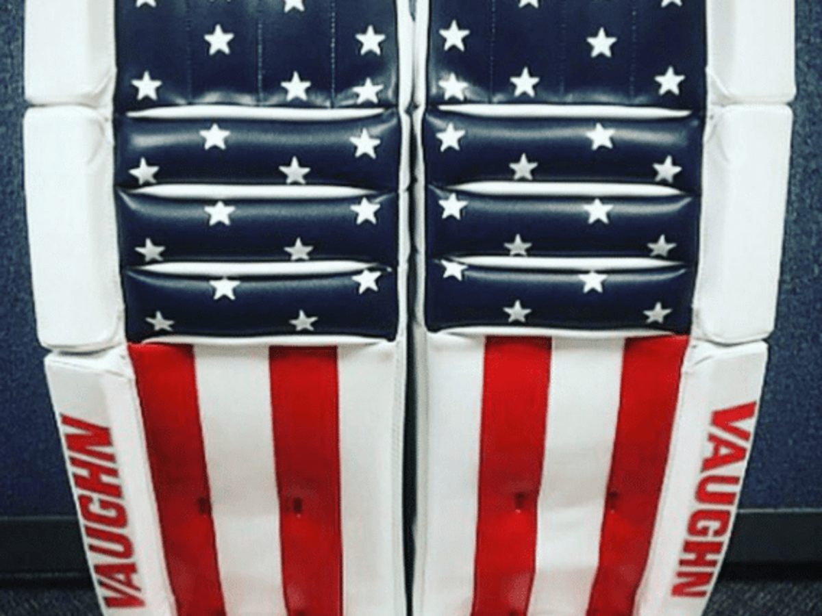 Cory Schneider's Team USA World Cup Mask (x-post r/hockey) : r/devils