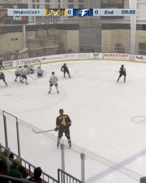 Highlight Dallas Stars Prospect William Samuelsson Notches First Goal