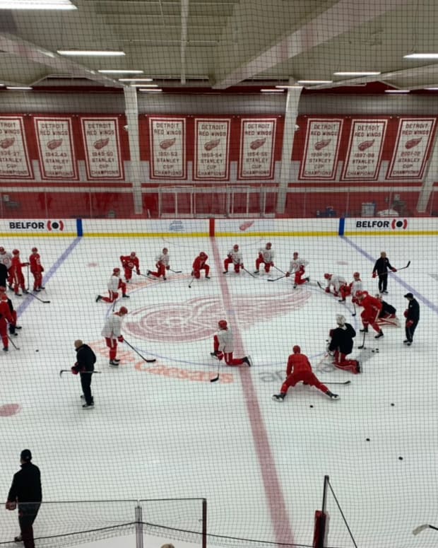 Red Wings Development Camp in Review - The Hockey News Detroit Red Wings  News, Analysis and More