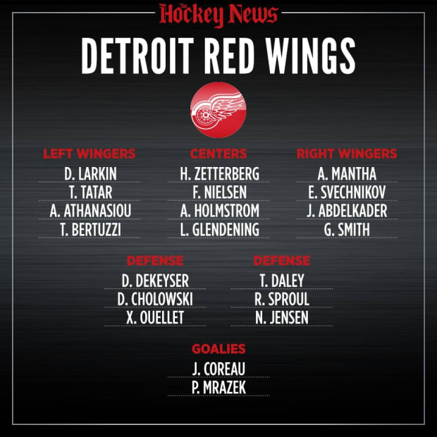 Lydig Belyse For pokker 2020 Vision: What the Detroit Red Wings roster will look like in three  years - The Hockey News