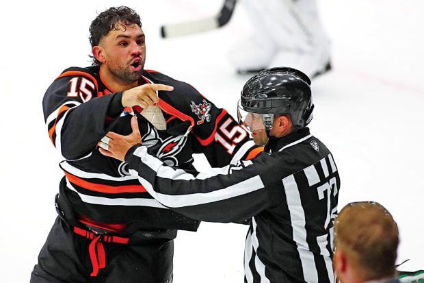 Revisiting Minor-League Fights and the ‘Baddest Man in Hockey’ 25 Years Later