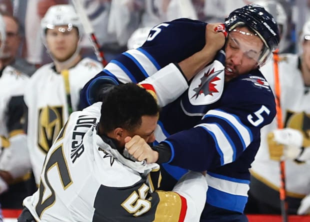 Winnipeg Jets lose Game 2 to Vegas Golden Knights - series tied 1-1 