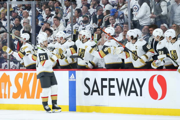 Jets eliminated from post-season after 4-1 loss to Golden Knights - The  Globe and Mail