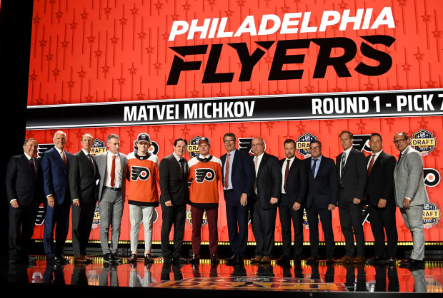 Learning about potential picks for the Philadelphia Flyers at the