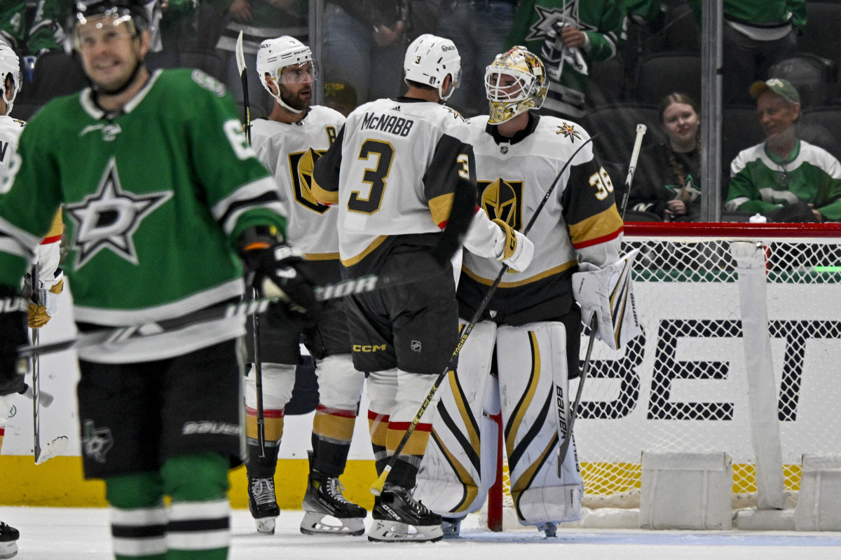 Golden Knights Leave Dallas With 2-0 Series Lead