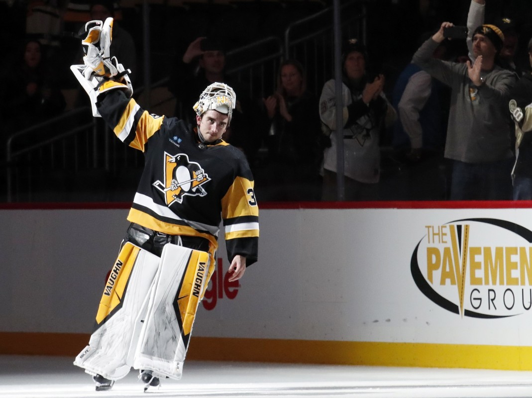 Pittsburgh Penguins' Goalie Alex Nedeljkovic Shines In Showdown Against ...