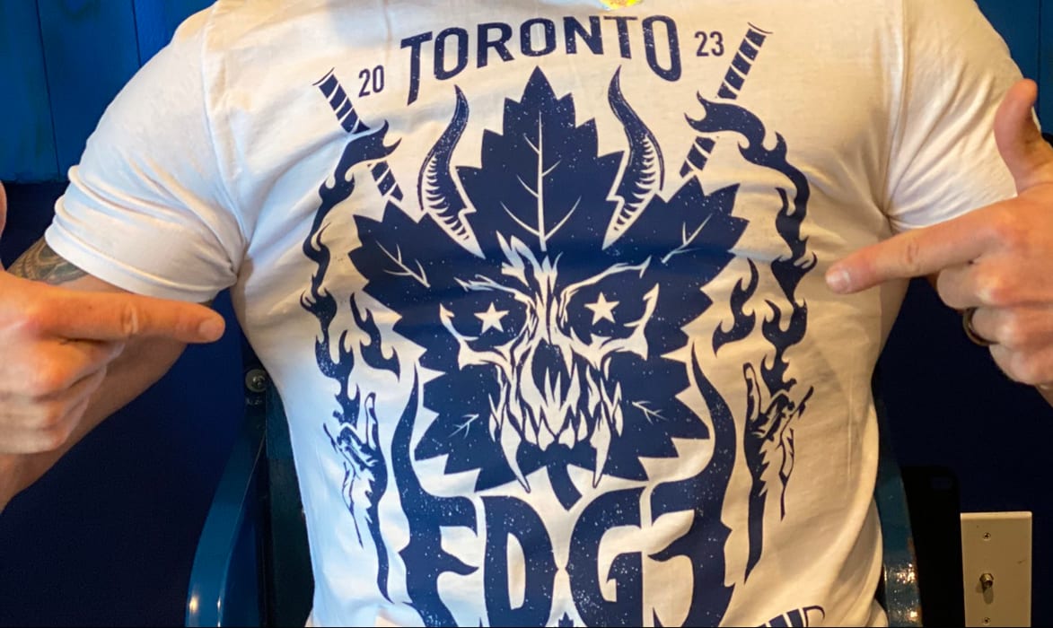 Official edgeratedr Toronto Maple Leafs 2023 X Edge Collaboration