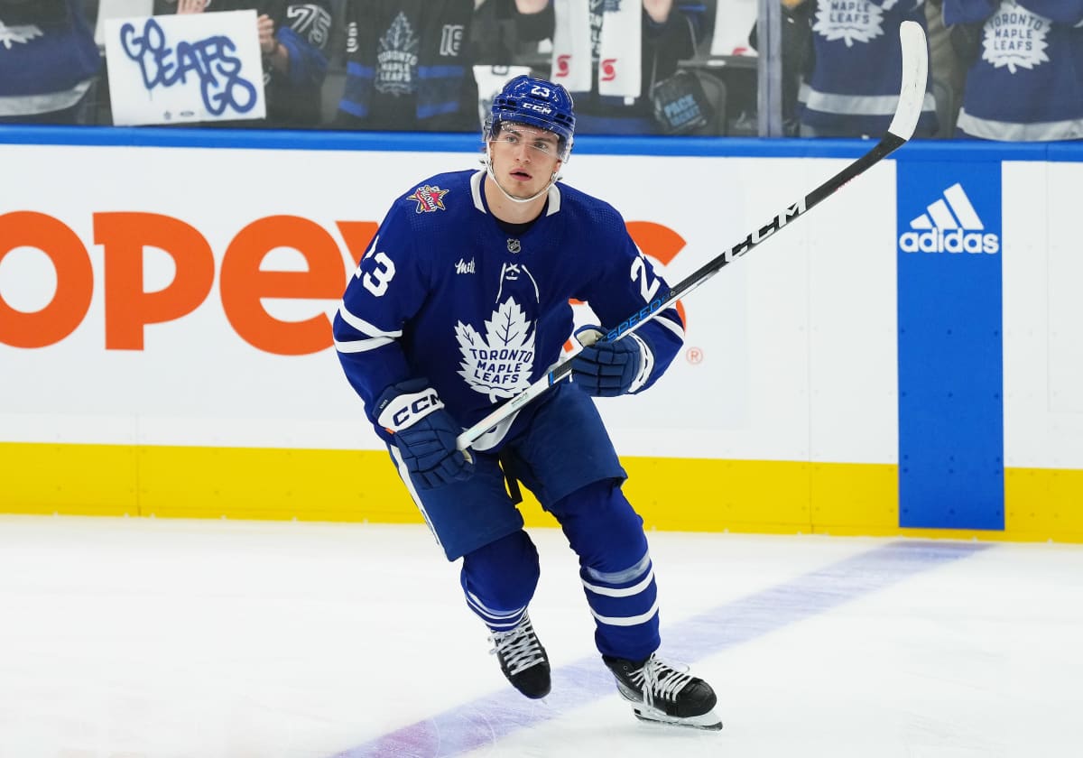 Matthew Knies Joins Auston Matthews And Mitch Marner On Top Line To ...