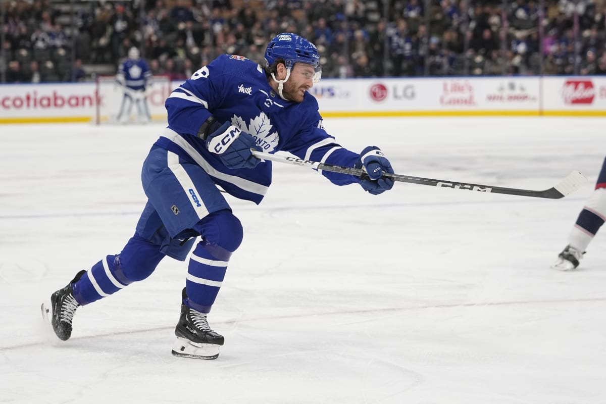 Noah Gregor returns to San Jose as Maple Leafs face Sharks in critical ...