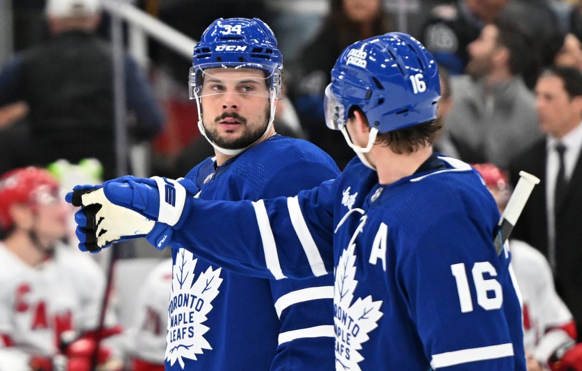 Maple Leafs Reunite Auston Matthews And Mitch Marner For Game Against ...