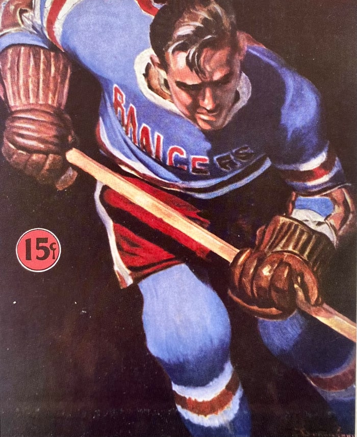 New York Rangers program cover