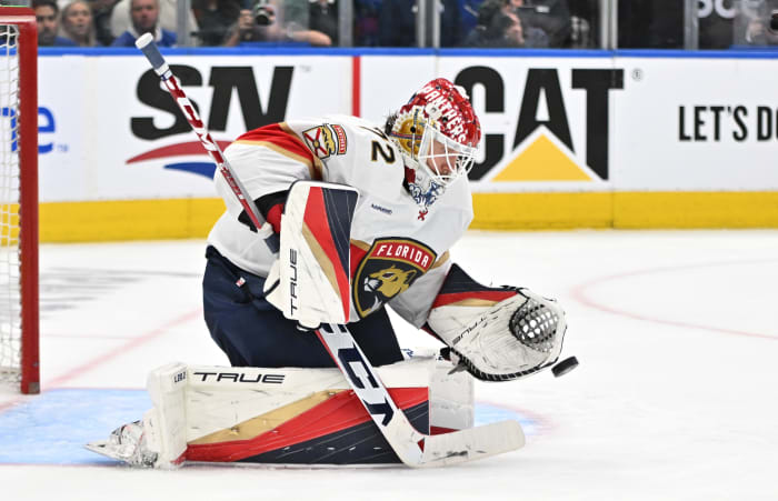 Confident Sergei Bobrovsky staying in the moment, carrying Panthers on ...