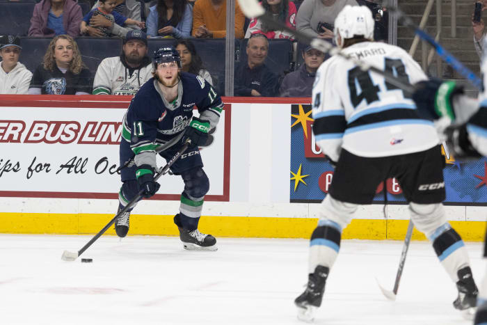 Jets Prospect Lambert Helps Seattle To 4-2 Victory Over ICE In WHL ...