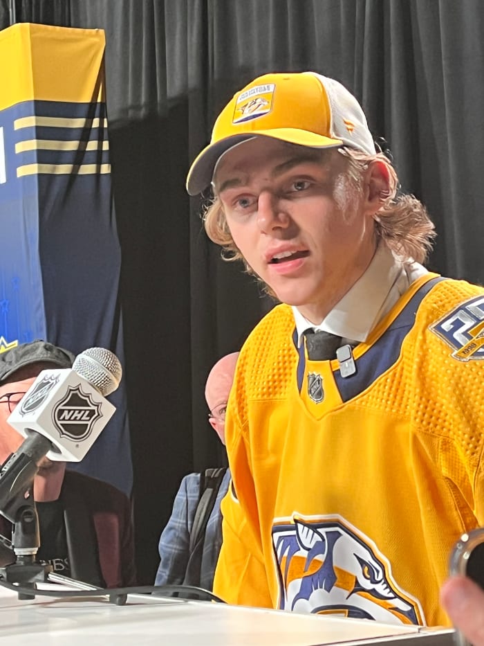 Nashville Predators Pick 24 Tanner Molendyk The Hockey News