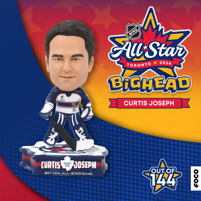 New Bobbleheads of Maple Leafs' William Nylander and Curtis Joseph ...