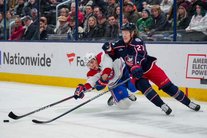 Adam Boqvist Activated Off Of IR - The Hockey News Columbus Blue ...