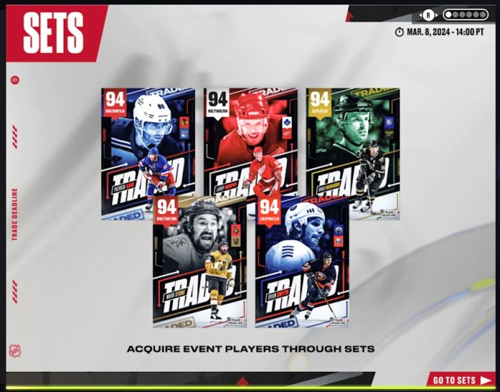 New NHL 24 HUT Event Trade Deadline, It's A Mess The Hockey News