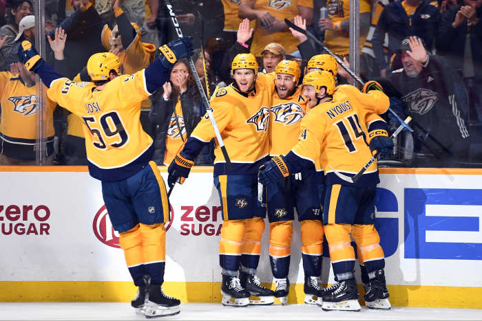 Predators Clinch Playoff Berth By Gaining Point Against Jets - The ...