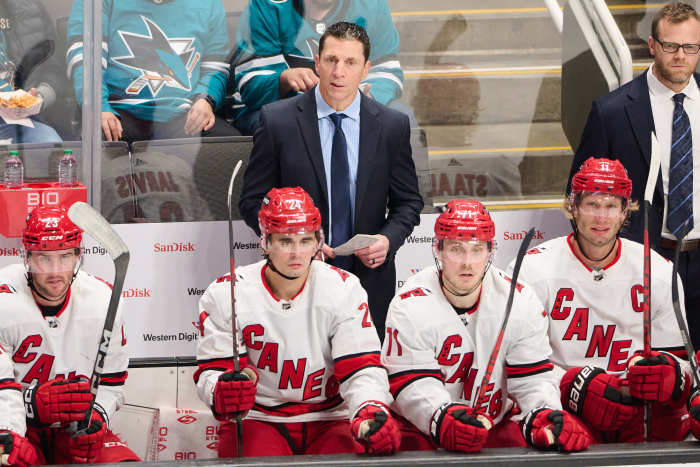 Kraken On Coach Brind'Amour Watch After Hurricanes Eliminated - The ...