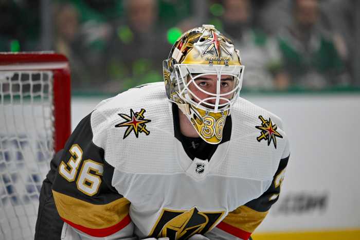 Former Golden Knights Goaltender Logan Thompson Speaks About Trade To ...