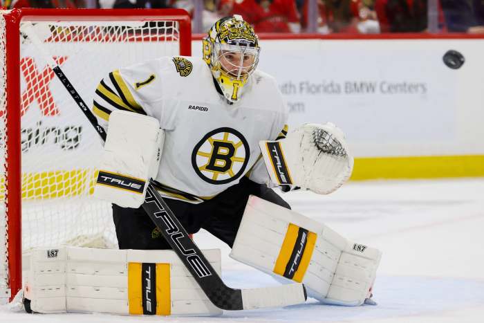 Swayman's Next Contract With Bruins Could Set Table For Shesterkin And ...