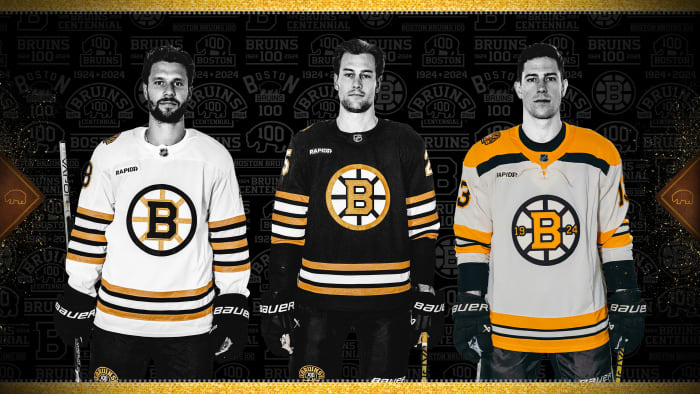 Boston Bruins Unveil 100th Anniversary Jerseys to Wear in 2023-24 - The ...