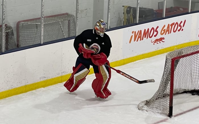 New Panthers Goalie Anthony Stolarz Looks Glorious In Fresh Helmet ...