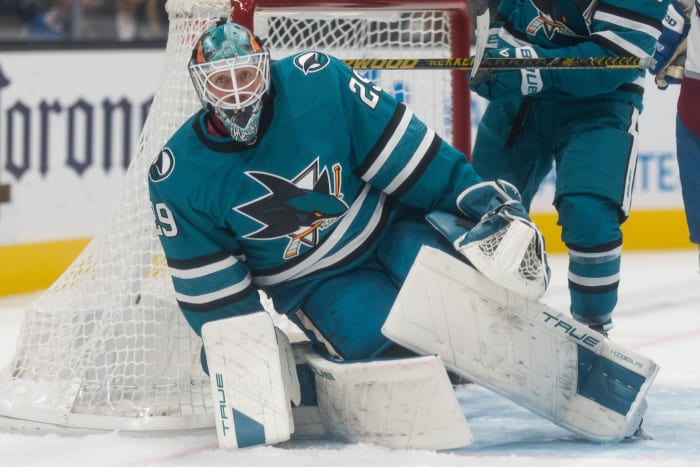 Blackwood Has All-Time Sharks Debut - The Hockey News San Jose Sharks ...