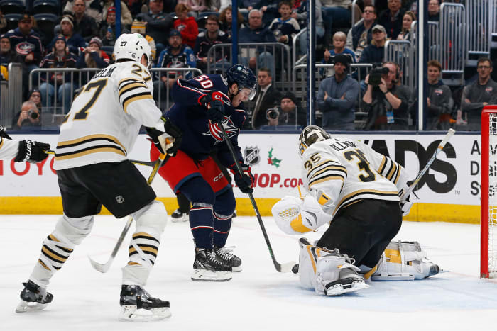 Boston Bruins Continue to Spiral in 5-2 Loss Against Columbus Blue ...