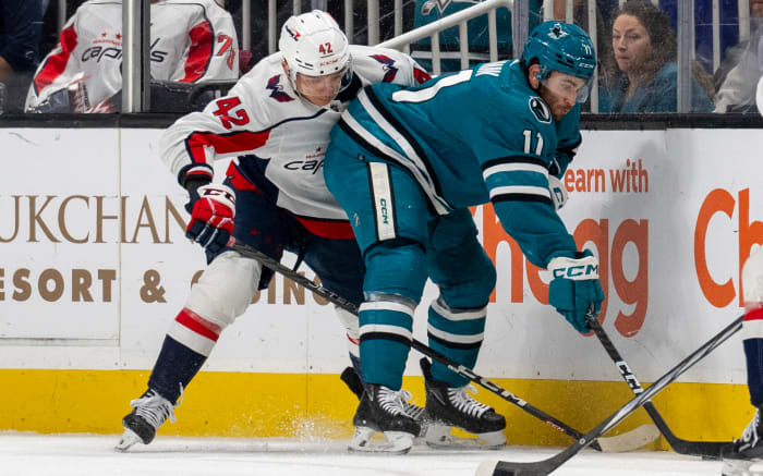 Capitals Informed That Penalty On Fehervary That Led To Sharks' Game ...