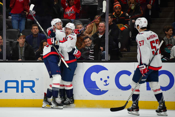 Tom Wilson Nets Hat Trick In Milestone Game, Capitals Power Play ...