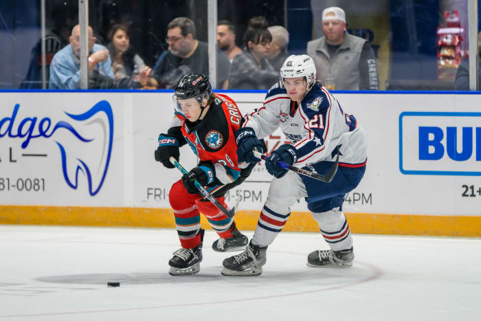 Kelowna Rockets Andrew Cristall Showing The WHL Why He Is One Of The ...