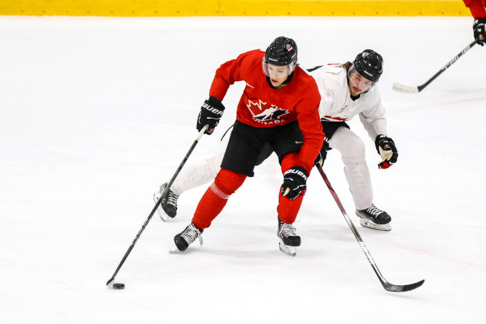 Canada's World Junior Selection Camp: Standouts From Game 1 Vs. USports ...