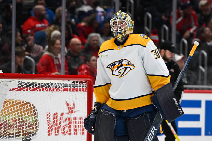 Yaroslav Askarov Wins First Career NHL Game, Predators Defeat Capitals ...