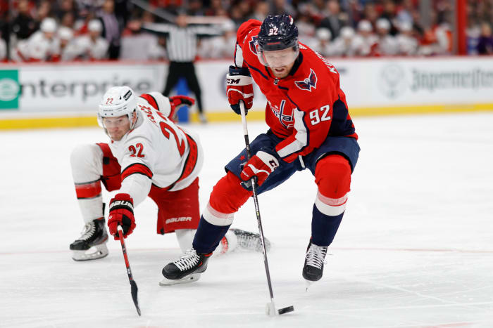 Capitals vs. Hurricanes: Line Combinations, Injury Report, Storylines ...