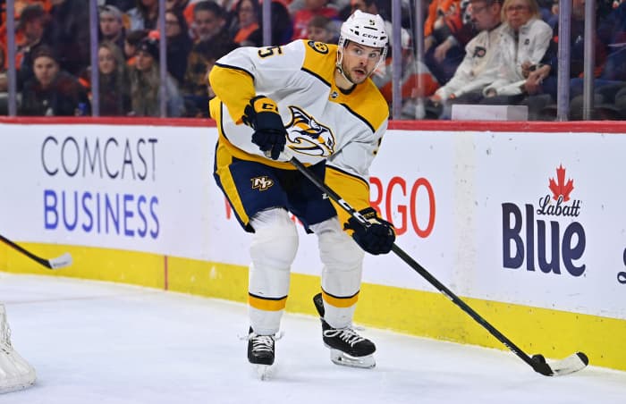 Nashville Predators Recall Kevin Gravel From AHL Milwaukee After Roman ...