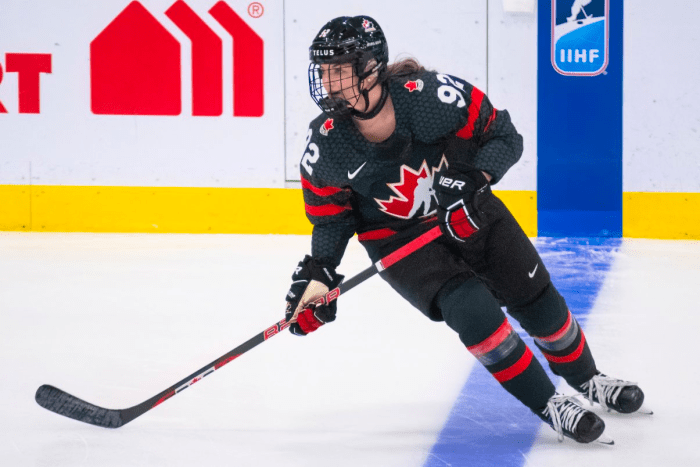 Danielle Serdachny Fits Right In As Team Canada's Newest Player - The ...