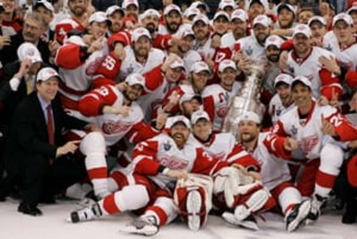 Detroit honors Stanley Cup champions 