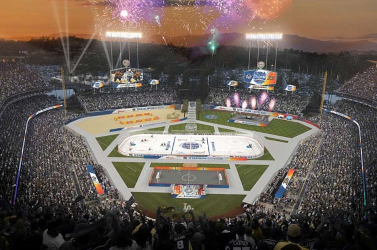 This is what an outdoor NHL game in California will look like The