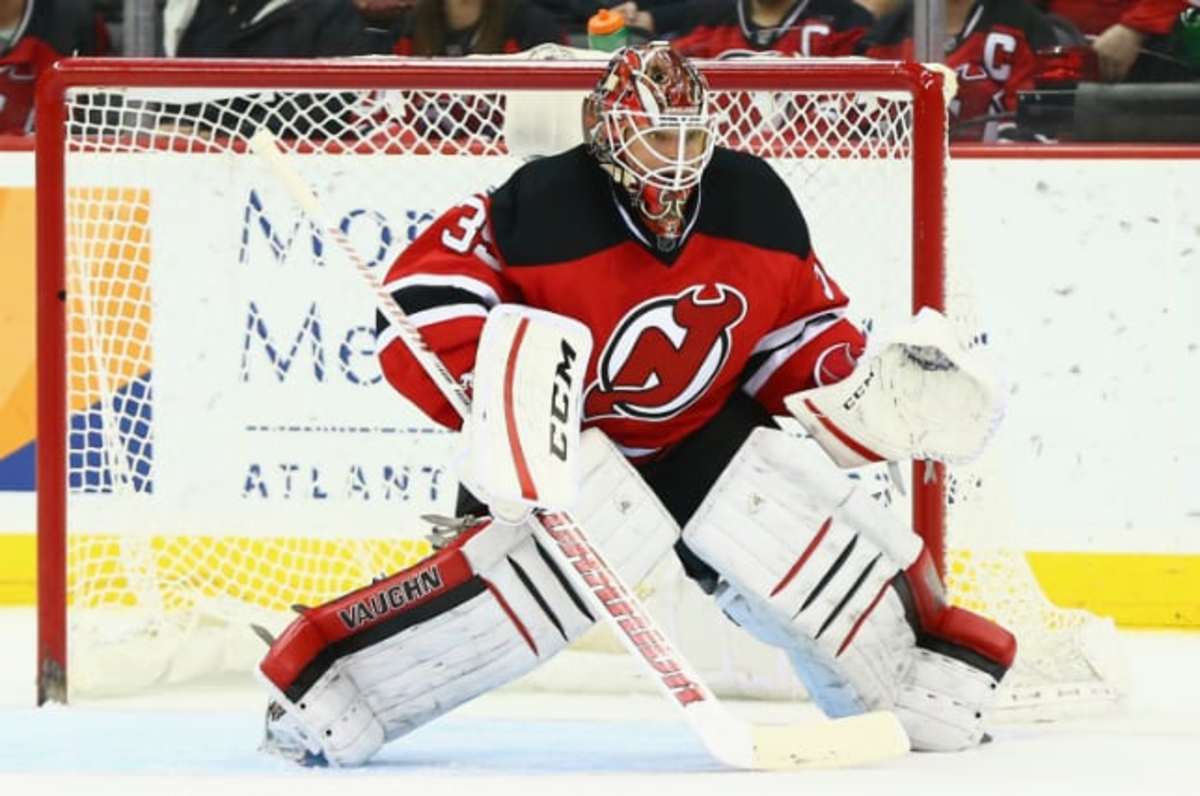 Schneider Makes Brodeur-esque Save On Night Devils Retire Legendary ...