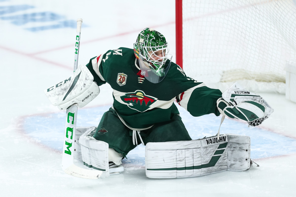 With Cam Talbot out, Kaapo Kahkonen steps in as Wild's starting goalie