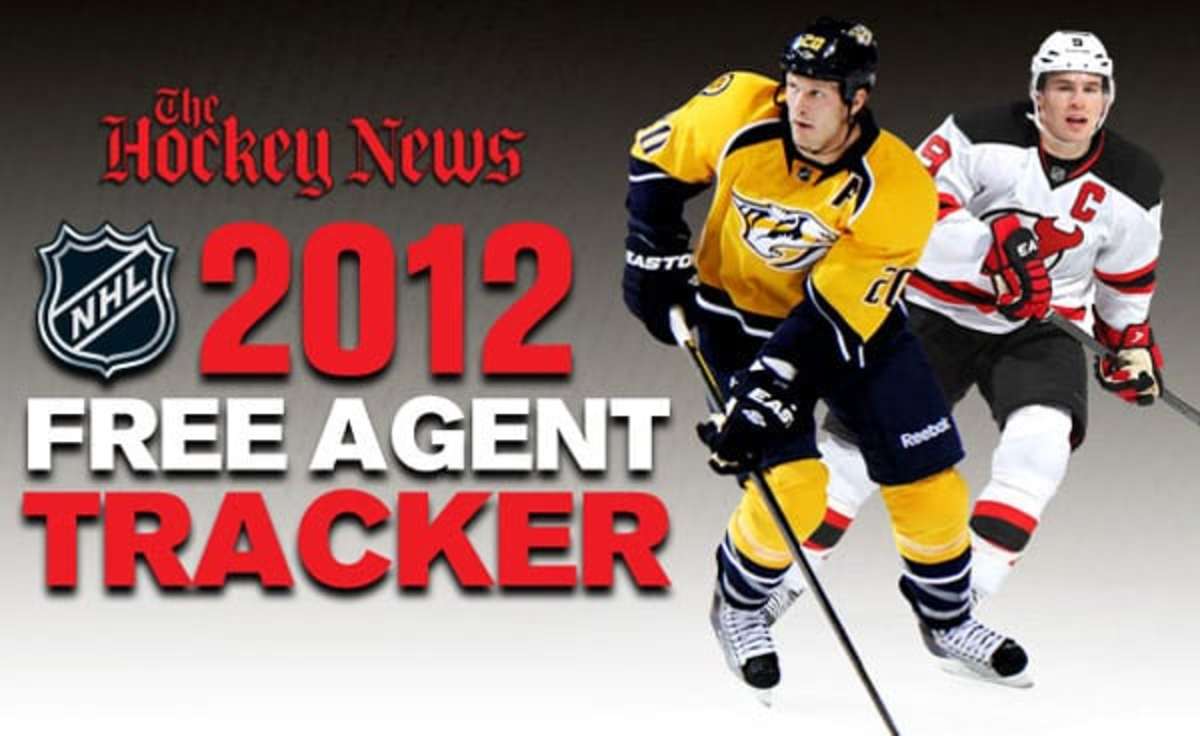 NHL Free Agent Tracker 2012 The Hockey News