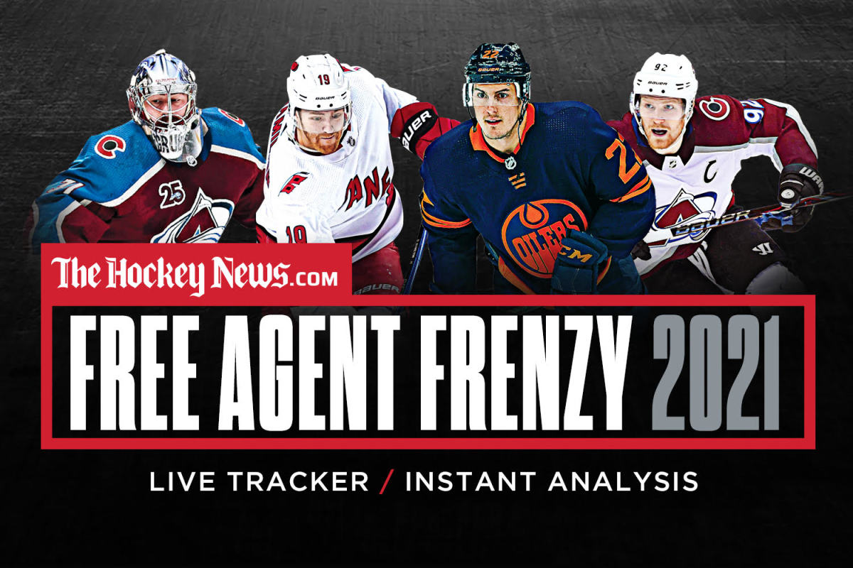 NHL Free Agency Frenzy 2021 Signing Tracker and Analysis The Hockey News